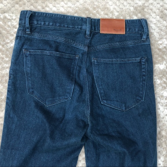 MADEWELL Skinny High Riser Dark Wash Jeans - Picture 6 of 8